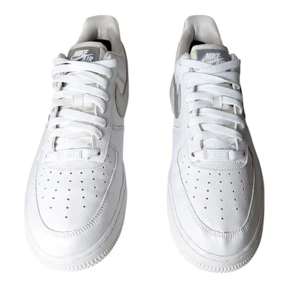 NIKE Air Force 1 Low &quot;Iridescent Swoosh&quot; Sneakers Size 9.5