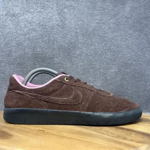 Nike Shoes Men's Size 9 Brown Pink Leather Dunk Skate Retro Sneakers AR0767-200