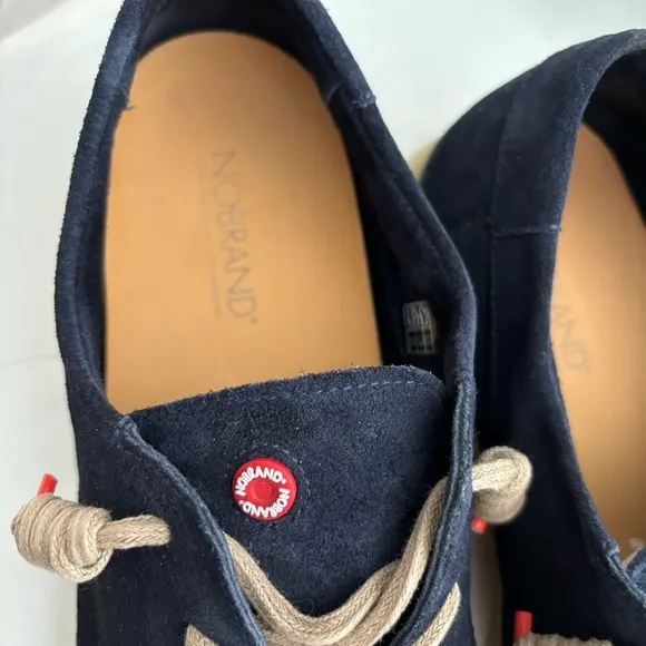 NoBrand Mens Suede Leather Rubber Sole Shoes Made in Portugal Like New Comfy