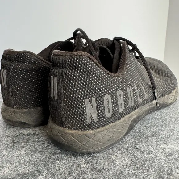 Nobull Black Trainers Tennis Shoes Sneakers 8
