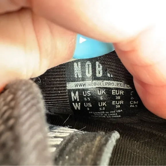 Nobull Black Trainers Tennis Shoes Sneakers 8