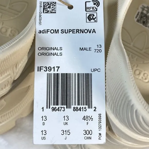 NWOB Adidas Men's adiFOM Supernova Running Performance‎ Trainer Slip On Shoes 13