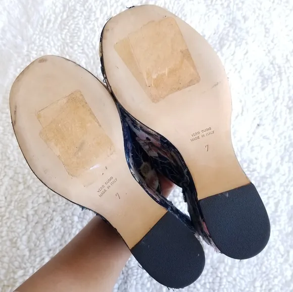 🍒NWOB🍒 MADE IN ITALY BUTTER SHOES DENIM PLATFORMS