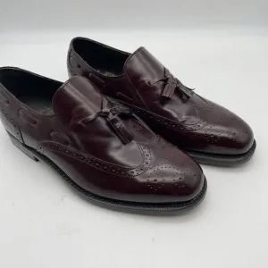 NWOB‎ Oakton Classics Men's Brown Leather Loafer Shoes Size 8EEE New