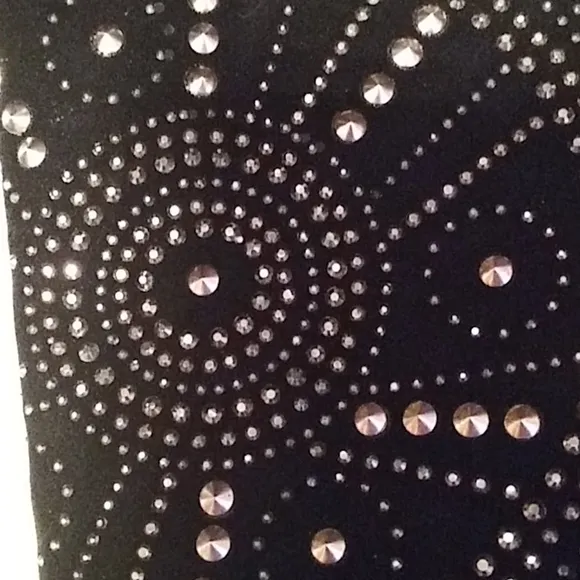 NWOB OLIVIA MILLER BLACK SUEDE STUD BOOTS