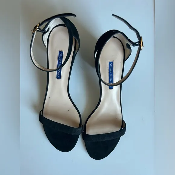NWOB Stuart Weitzman Women's Nearlynude Heeled Sandal