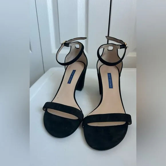 NWOB Stuart Weitzman Women's Nearlynude Heeled Sandal