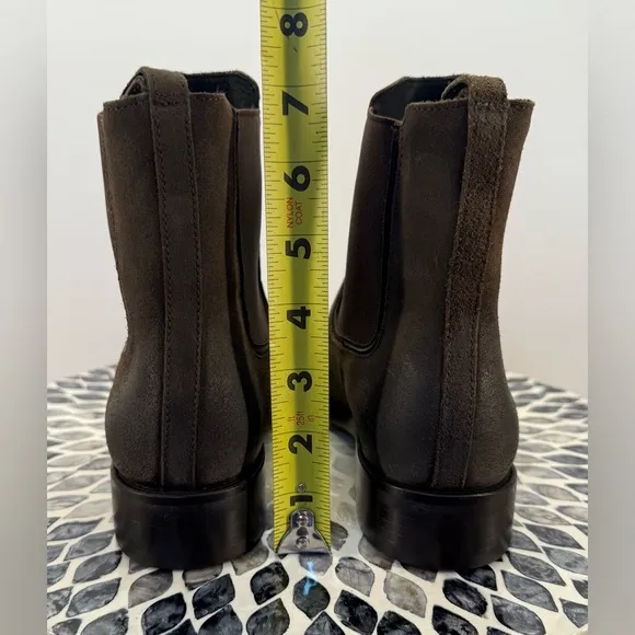 NWOB Thursday Duchess dark olive Suede Chelsea Boots women’s 10