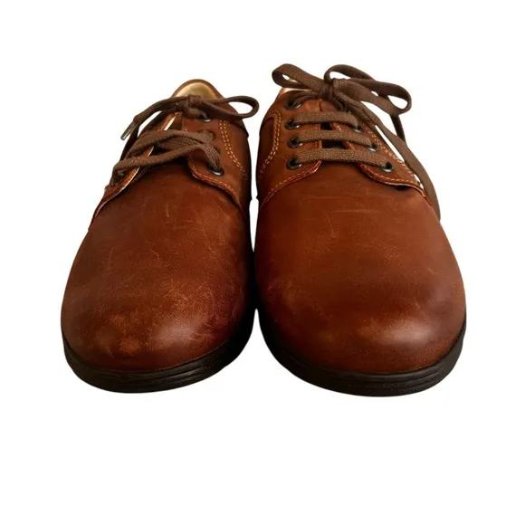 NWOT Mephisto Shoes Casual Oxford Sneakers Brown Leather Moc