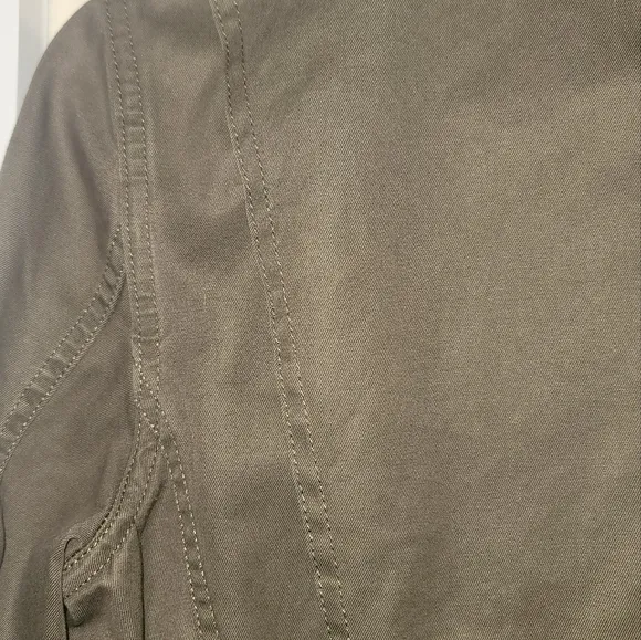 NWOT Ralph Lauren Olive Green Brown Genuine Suede Patch Cotton Blazer Jacket
