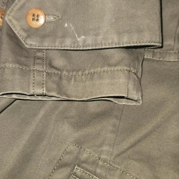 NWOT Ralph Lauren Olive Green Brown Genuine Suede Patch Cotton Blazer Jacket