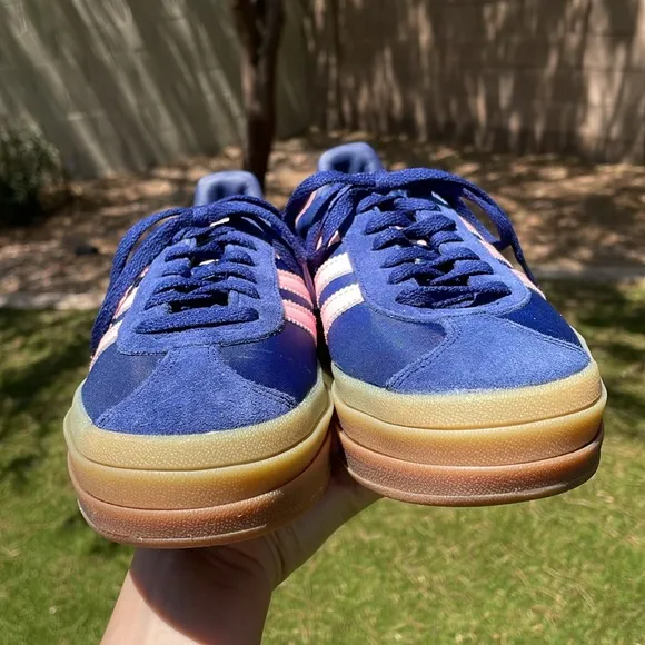 NWT ADIDIAS Gazelle Bold Platform Shoes!