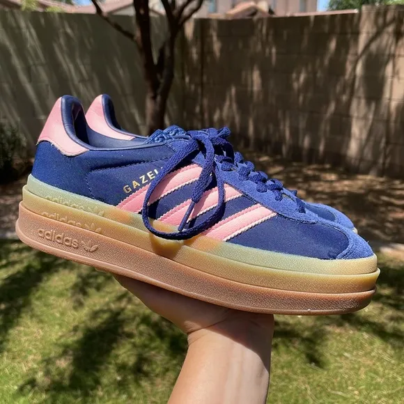 NWT ADIDIAS Gazelle Bold Platform Shoes!