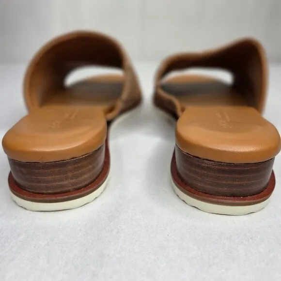 NWT Kenneth Cole Gentle Soles Angie Woven Suede Sandals