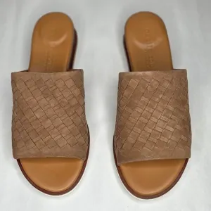 NWT Kenneth Cole Gentle Soles Angie Woven Suede Sandals