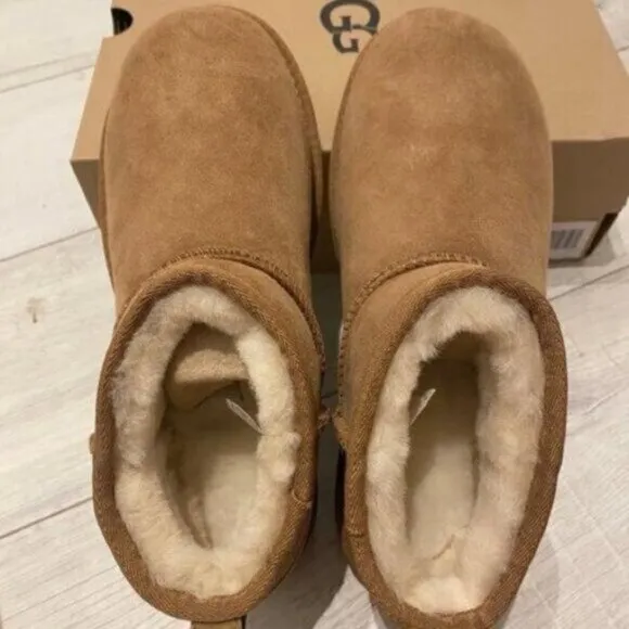 NWT  Ugg boots-UGG Classic Ultra Mini Water-Resistant Booties Women's