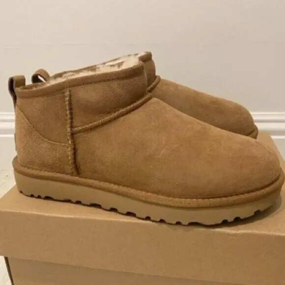 NWT  Ugg boots-UGG Classic Ultra Mini Water-Resistant Booties Women's
