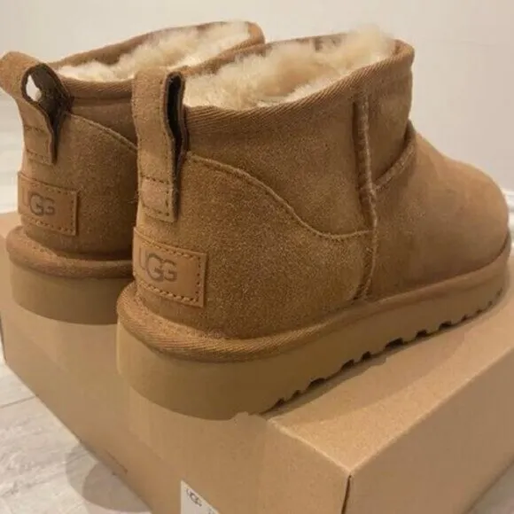 NWT  Ugg boots-UGG Classic Ultra Mini Water-Resistant Booties Women's