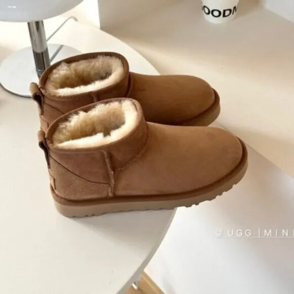 NWT  Ugg boots-UGG Classic Ultra Mini Water-Resistant Booties Women's