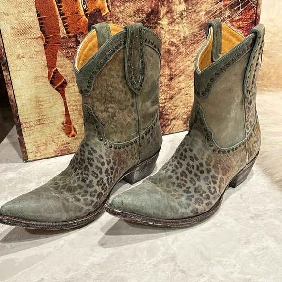 Old Gringo Turquoise 8” Newport boots