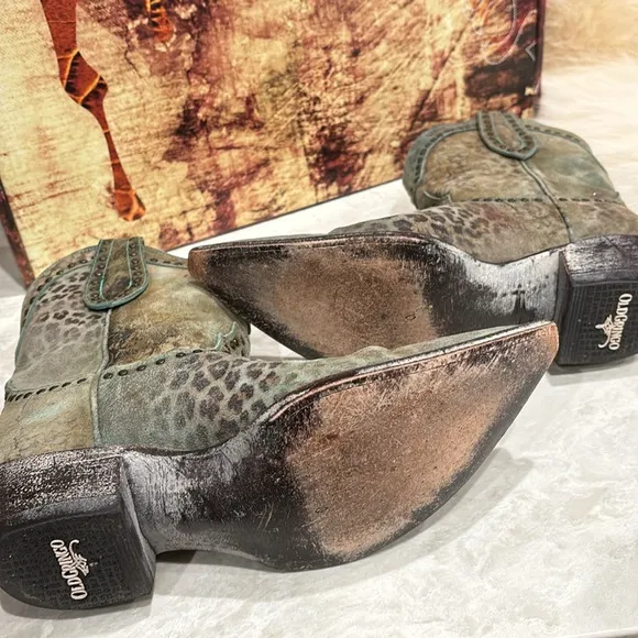 Old Gringo Turquoise 8” Newport boots