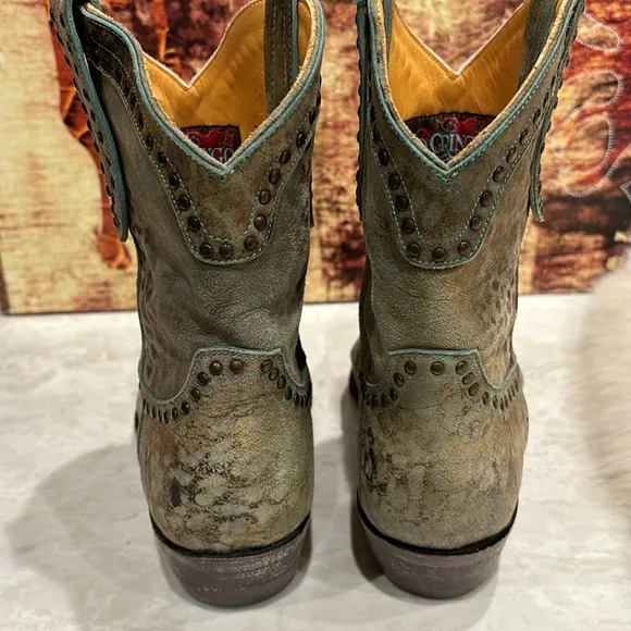 Old Gringo Turquoise 8” Newport boots