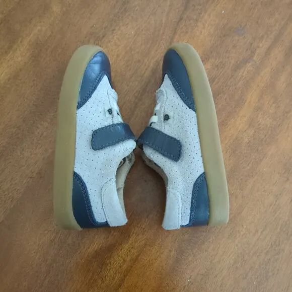 OLD SOLES Leezy | Navy/Grey Suede shoes toddler size EUR25 / US9 GUC