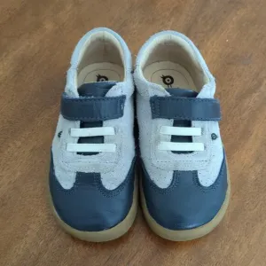 OLD SOLES Leezy | Navy/Grey Suede shoes toddler size EUR25 / US9 GUC