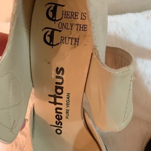Olsenhaus Pure Vegan Platform Heels