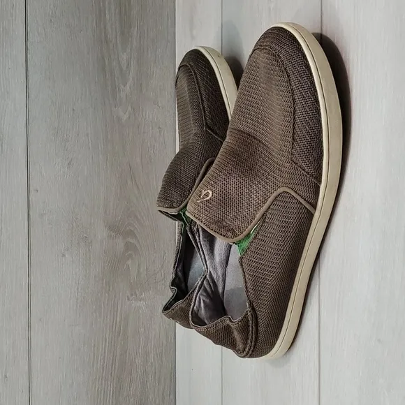 Olukai Mens Nohea Mesh Loafer Slip on shoes sz 9.5