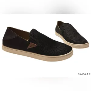 Olukai Womens Pehuea Loafer Slip on Sneakers shoes sz 9.5