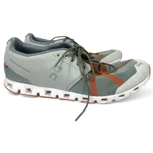 On Cloud 70/30 Running Shoes Mens 12 Fits 11.5 Moss Hazel Green Orange Sneakers