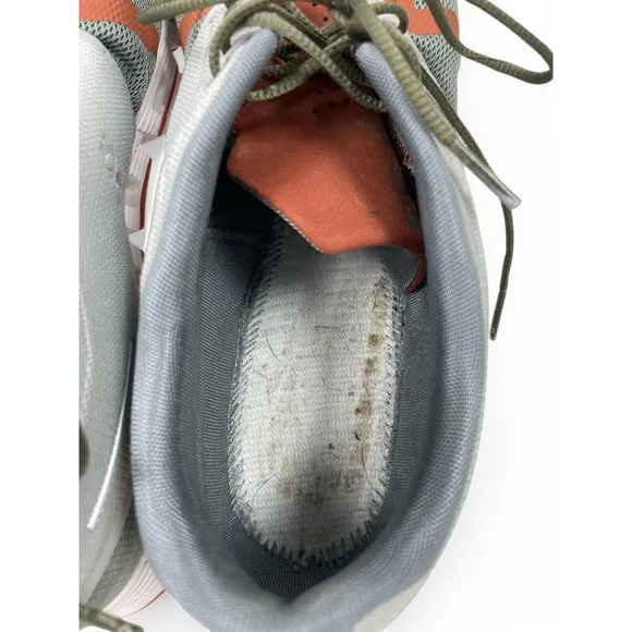 On Cloud 70/30 Running Shoes Mens 12 Fits 11.5 Moss Hazel Green Orange Sneakers