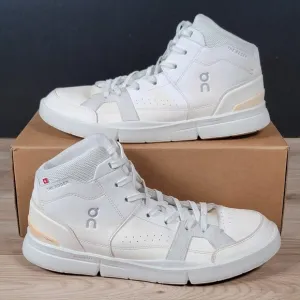 On Cloud The Roger Clubhouse Mid Shoes Mens Size 11 White Athletic Sneakers