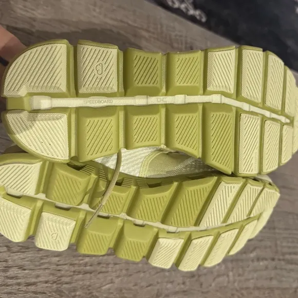 On Cloud X Moncton Shoes in Yellow.