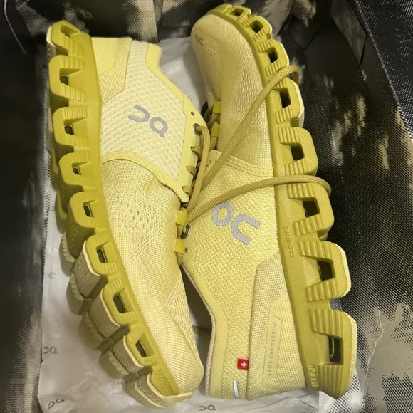 On Cloud X Moncton Shoes in Yellow.