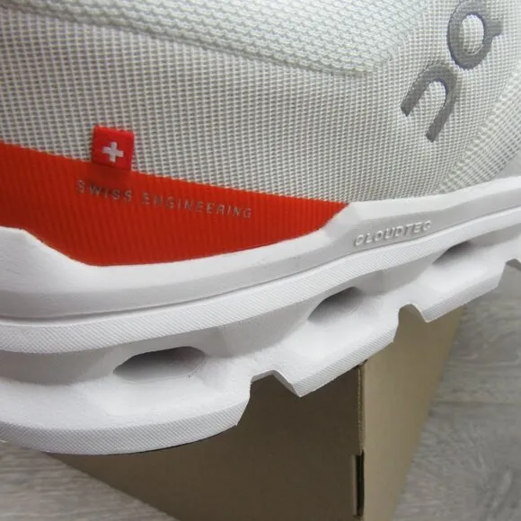 ON Cloudrunner Athletic Running Shoes Men's Size 12.5 White Flame NEW #46.98199