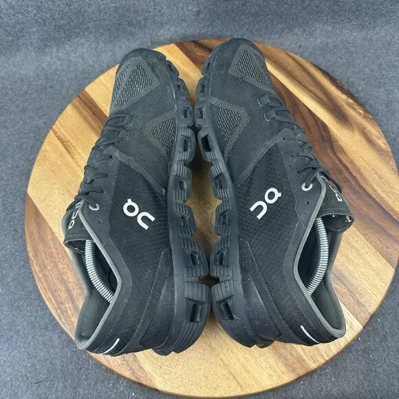 On Men's Black Cloud X Running Shoes Helion Tech Size 13