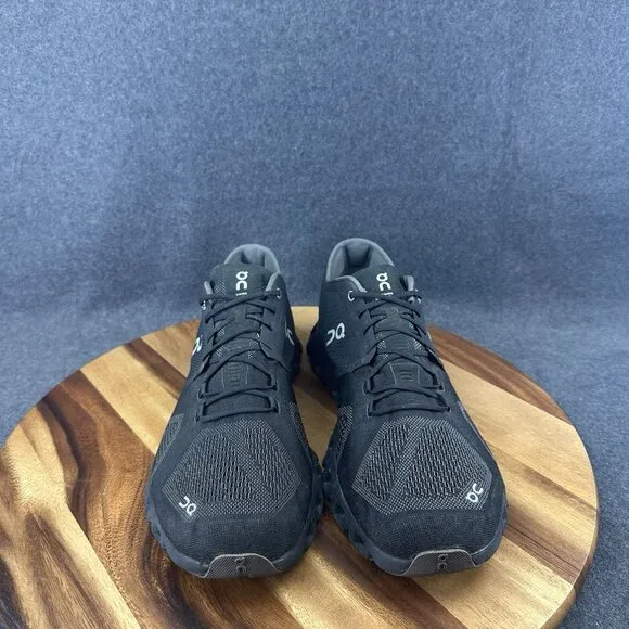 On Men's Black Cloud X Running Shoes Helion Tech Size 13