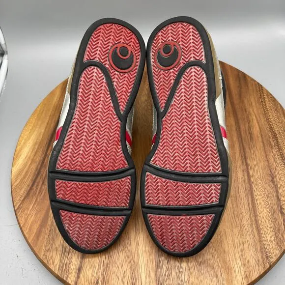 Osiris Bronx Slim Skateboarding Shoes Mens Size 9.5 Chrome Rare Vintage Skate