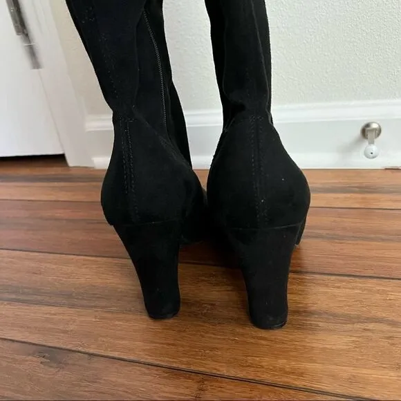 Over the Knee Suede Boots 10