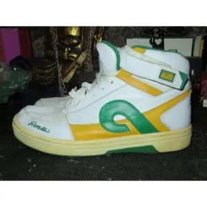 P MILLER Signature Sixth Man Limited Edition Old Skool Set Leather High Tops 8.5