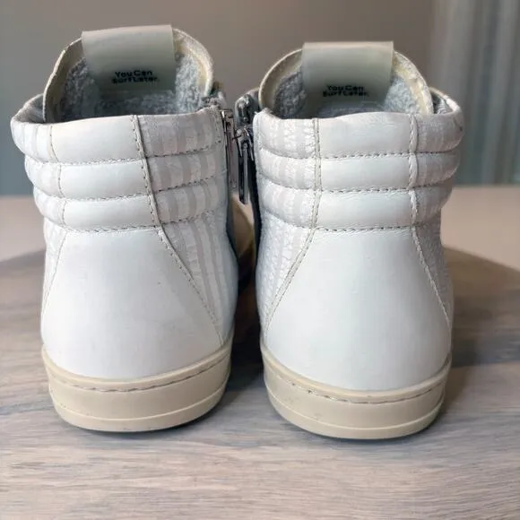 P448 Women's Skate High Top Sneakers Shoes in Peony EU Size 38 US SIze 7.5 / 8