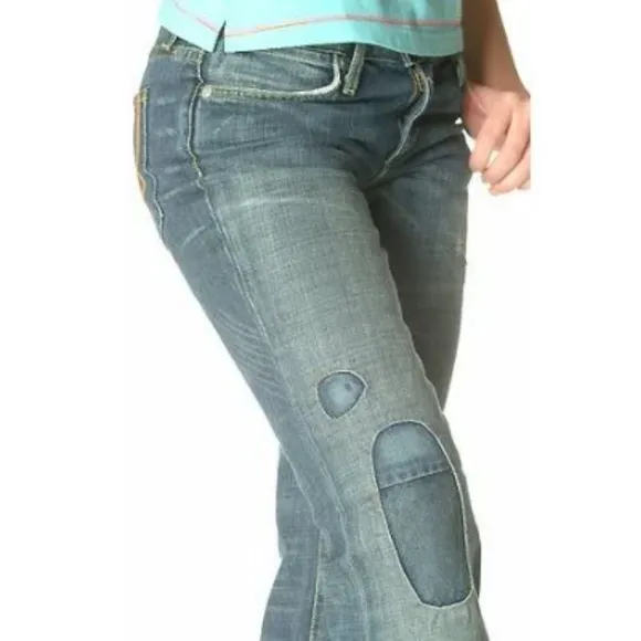 Paper Denim &amp; Cloth Retro Rainbow Pocket Jeans 23