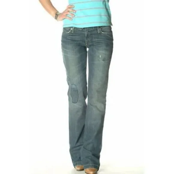 Paper Denim &amp; Cloth Retro Rainbow Pocket Jeans 23