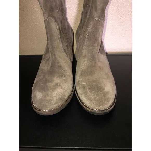 Paul Green &quot;Jax&quot; Festival Coastal Cowgirl Cowboy Academia Brown Suede Boots