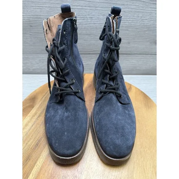 Paul Green Jillian Suede Dual Zipper Ankle Boots US 6