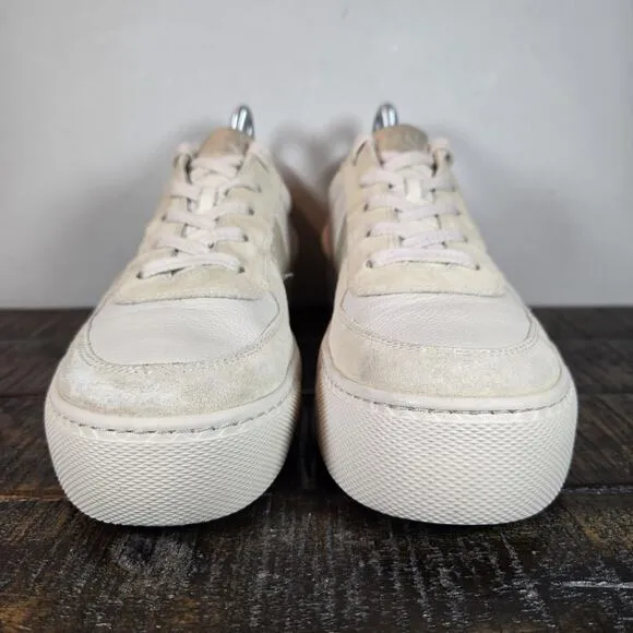 Paul Green Unity Womens Size 8.5 US Platform Sneaker Shoes Beige (6 UK)