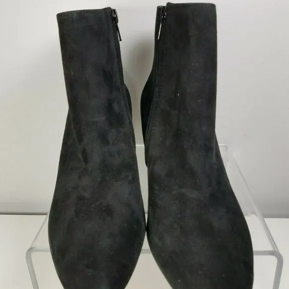 Paul Green women ankle Boots booties Black Suede