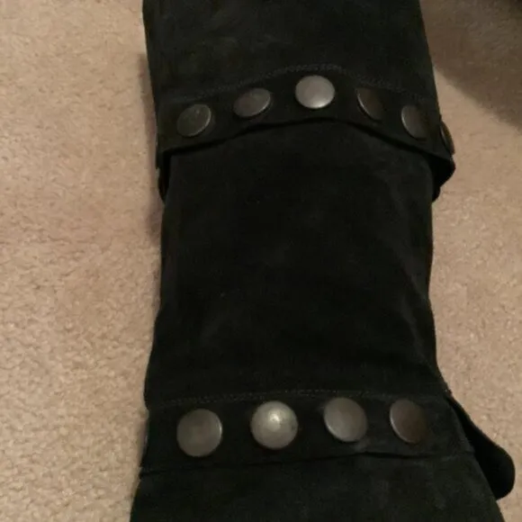 Pedro Garcia Suede Boot Black
